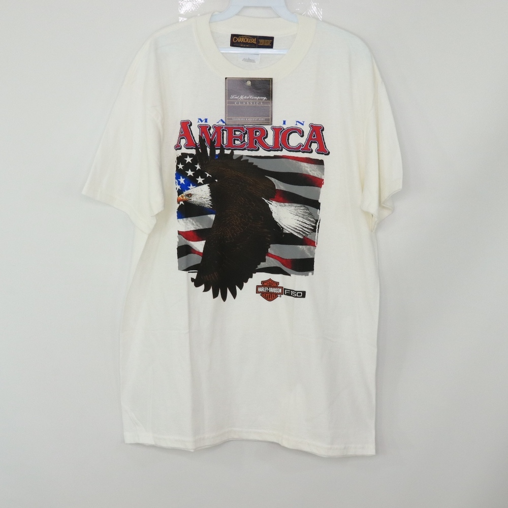 NOS Harley Davidson Mens Large Ford F-150 T Shirt